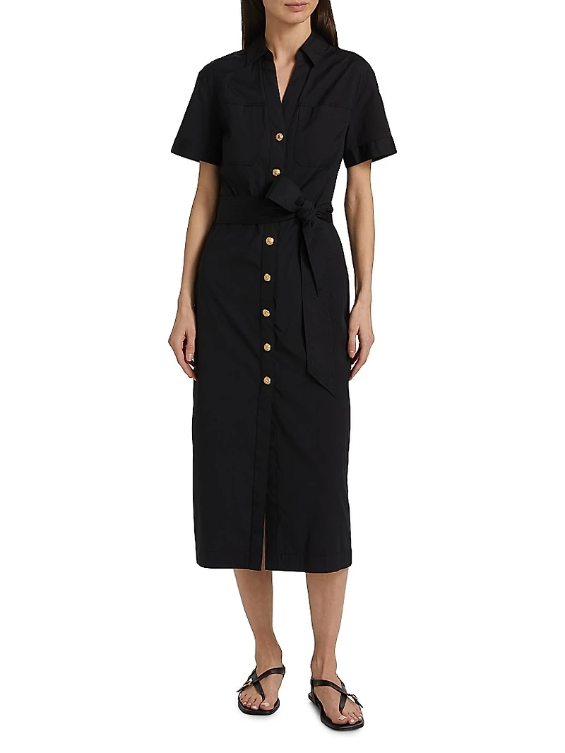 Tabby Midi-Shirtdress