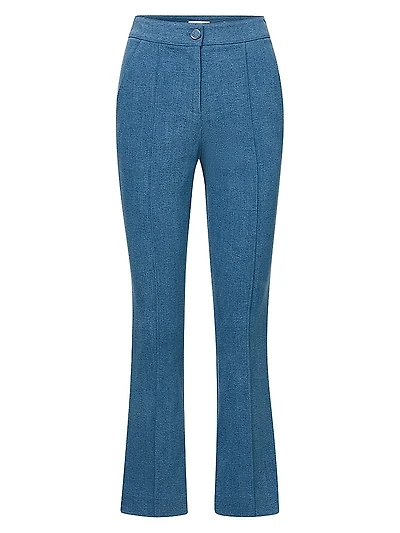 Kimra Woven Cotton Trousers