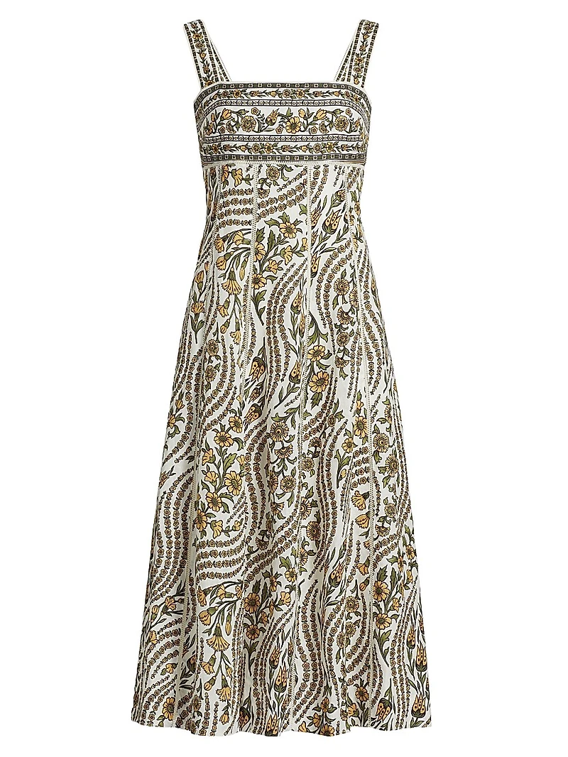 Rye Floral Linen Dress