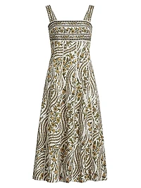 Rye Floral Linen Dress