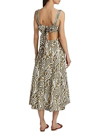 Rye Floral Linen Dress