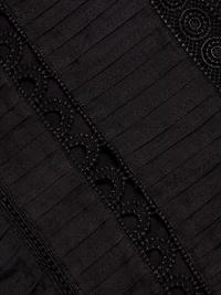 Lucien Tiered Ramie A-Line Midi-Dress