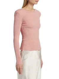 Acara Knit Long-Sleeve Top