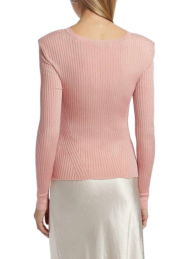 Acara Knit Long-Sleeve Top