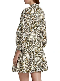 Nolan Floral Linen Dress