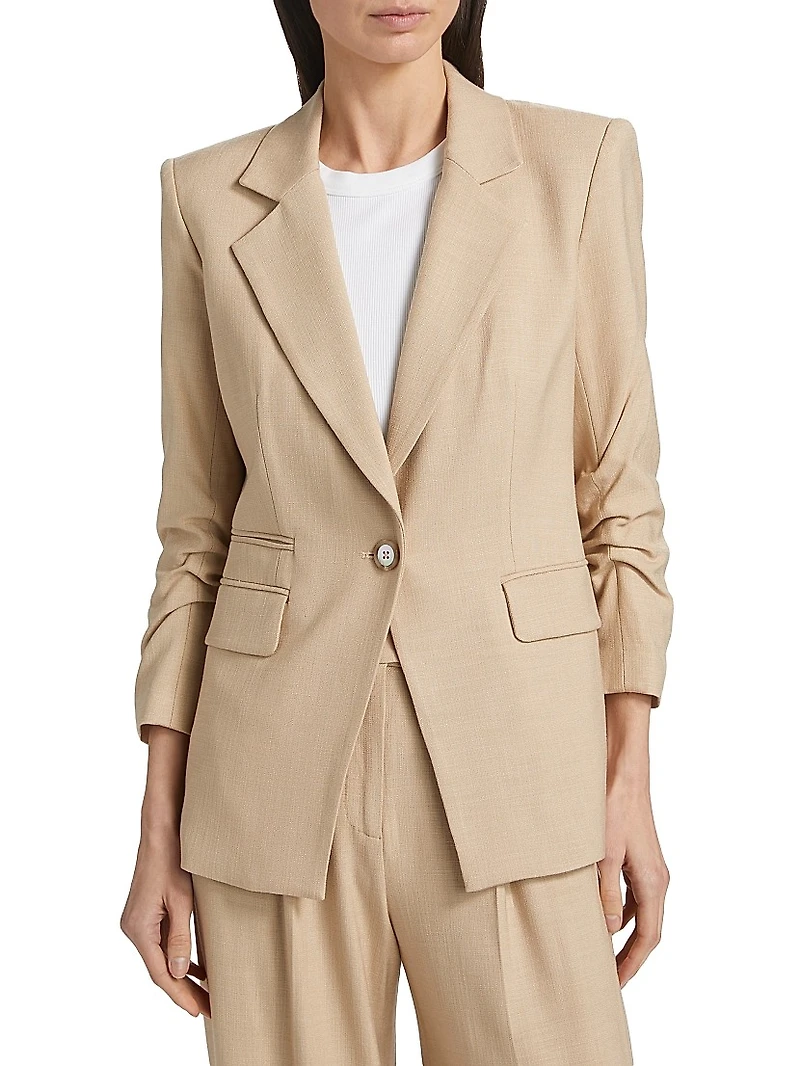 Battista Single-Breasted Dickey Jacket