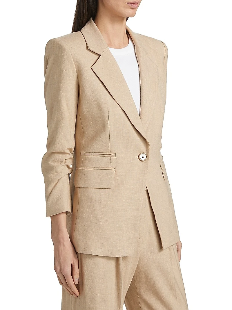 Battista Single-Breasted Dickey Jacket