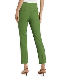 Kean High-Rise Slim-Cut Pants