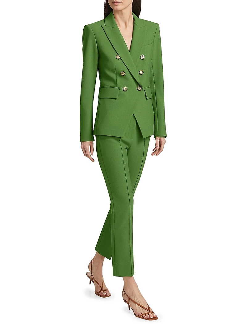 Kean High-Rise Slim-Cut Pants