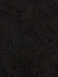 Lace Tie-Neck Blouse