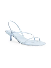 Cedonia 35MM Strappy Leather Slingback Sandals