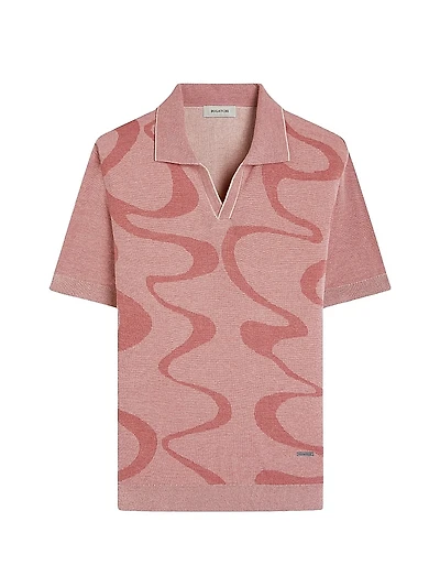 Johnny Collar Cotton-Silk Sweater
