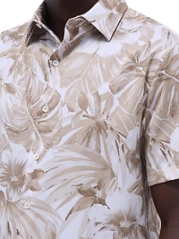 Orson Floral Woven Shaped Button-Front Shirt