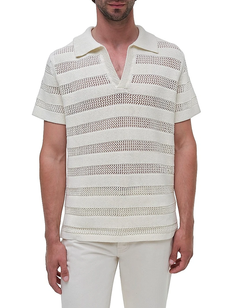 Knit Cotton Polo Shirt