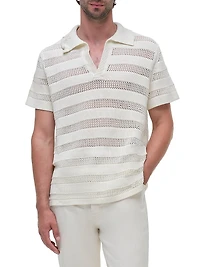 Knit Cotton Polo Shirt
