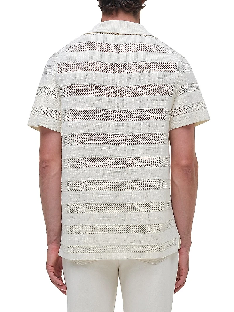Knit Cotton Polo Shirt