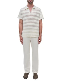 Knit Cotton Polo Shirt