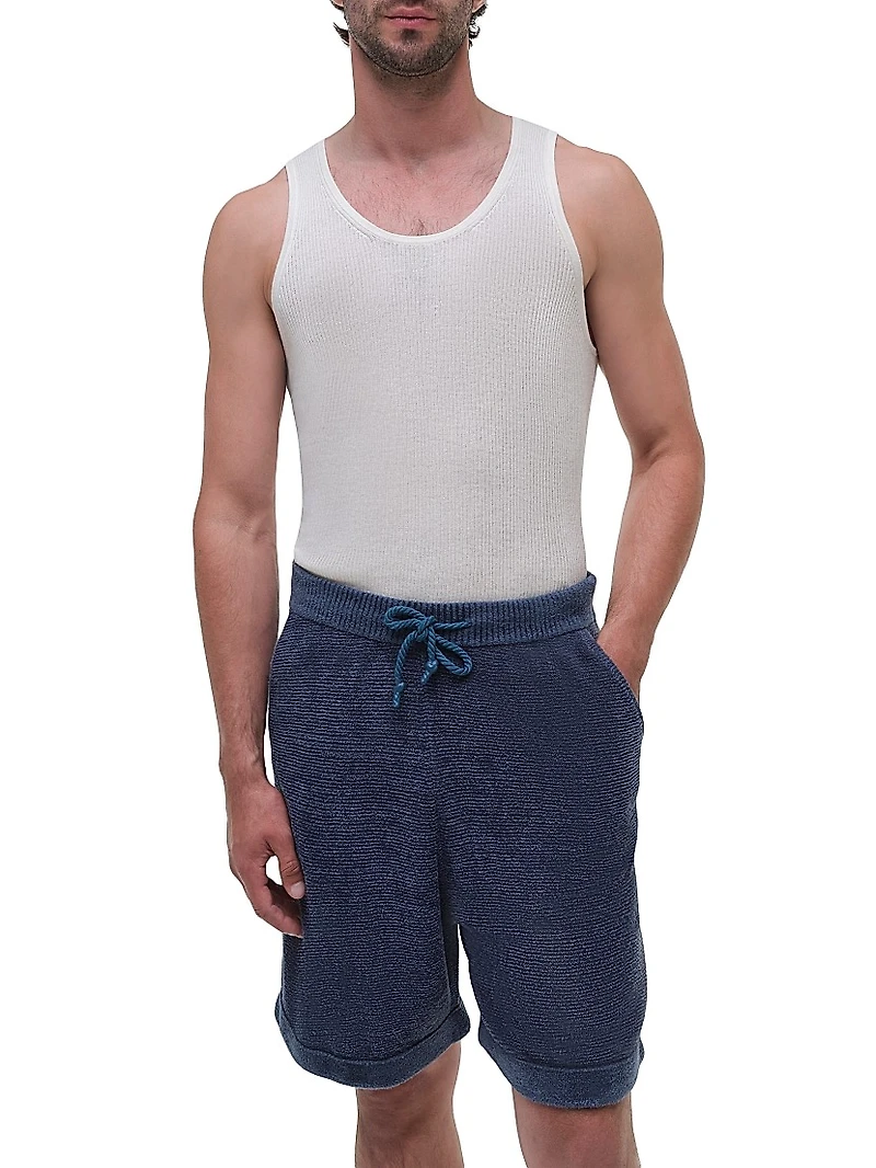 Drawstring Knit Shorts