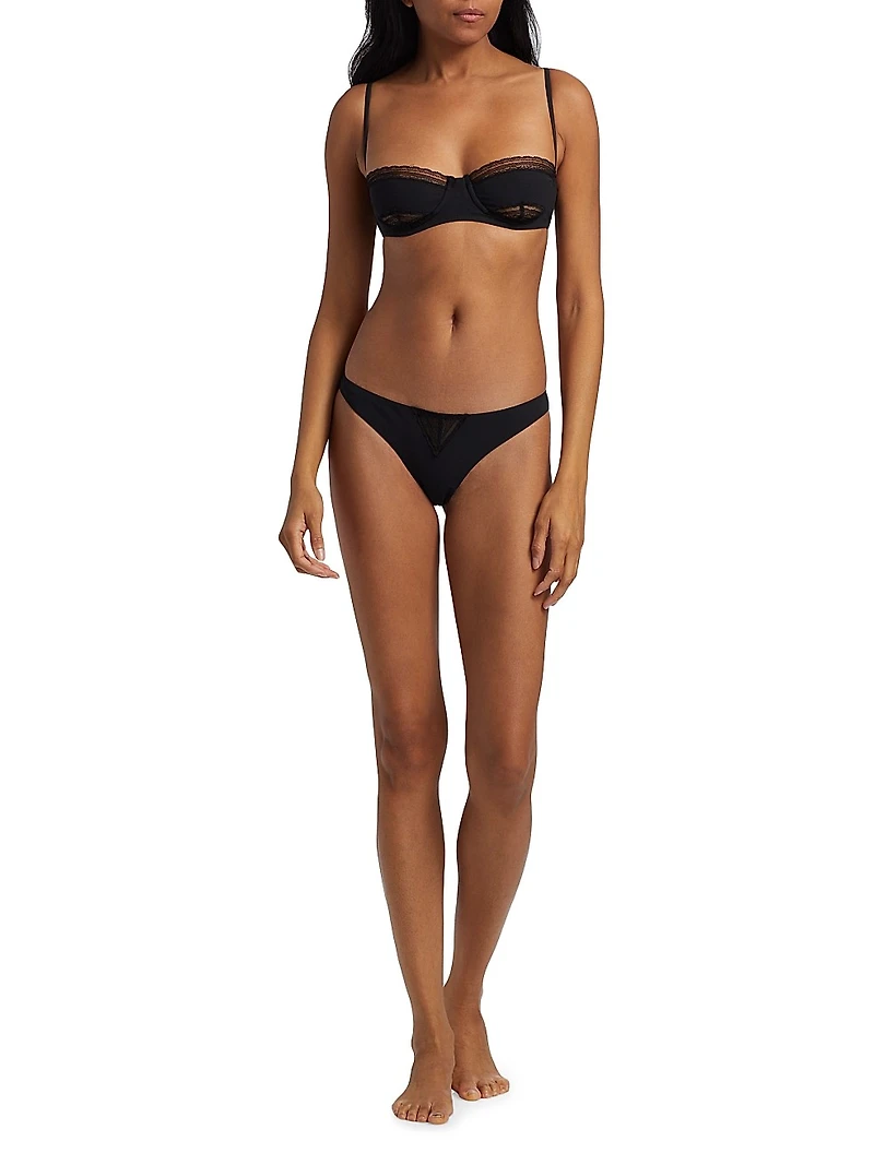 Lace Balconette Bikini Top