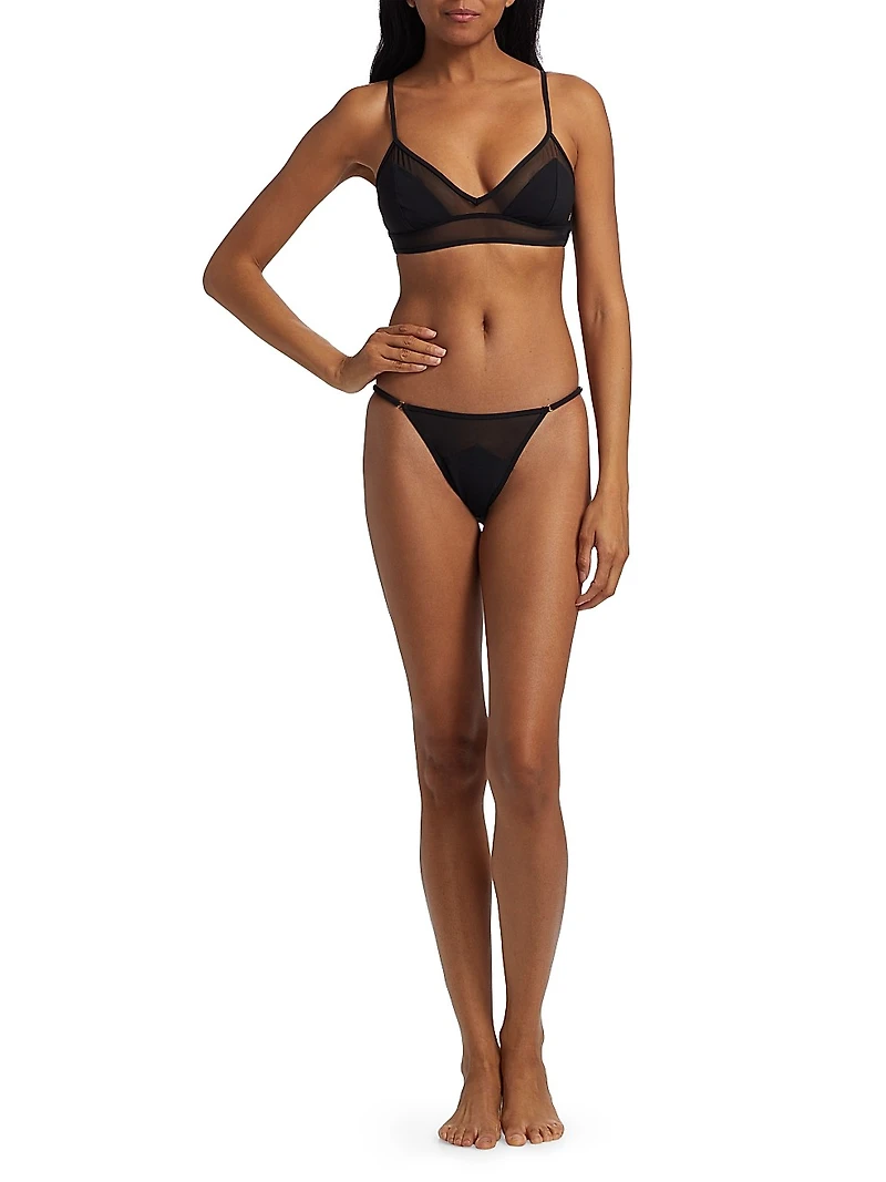 Peep Show Bralette Bikini top