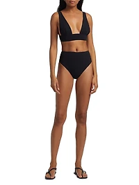 Echauffe High-Waisted Bikini Bottom