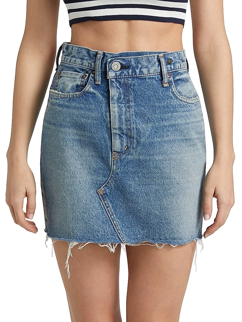 Thomoston Denim Miniskirt