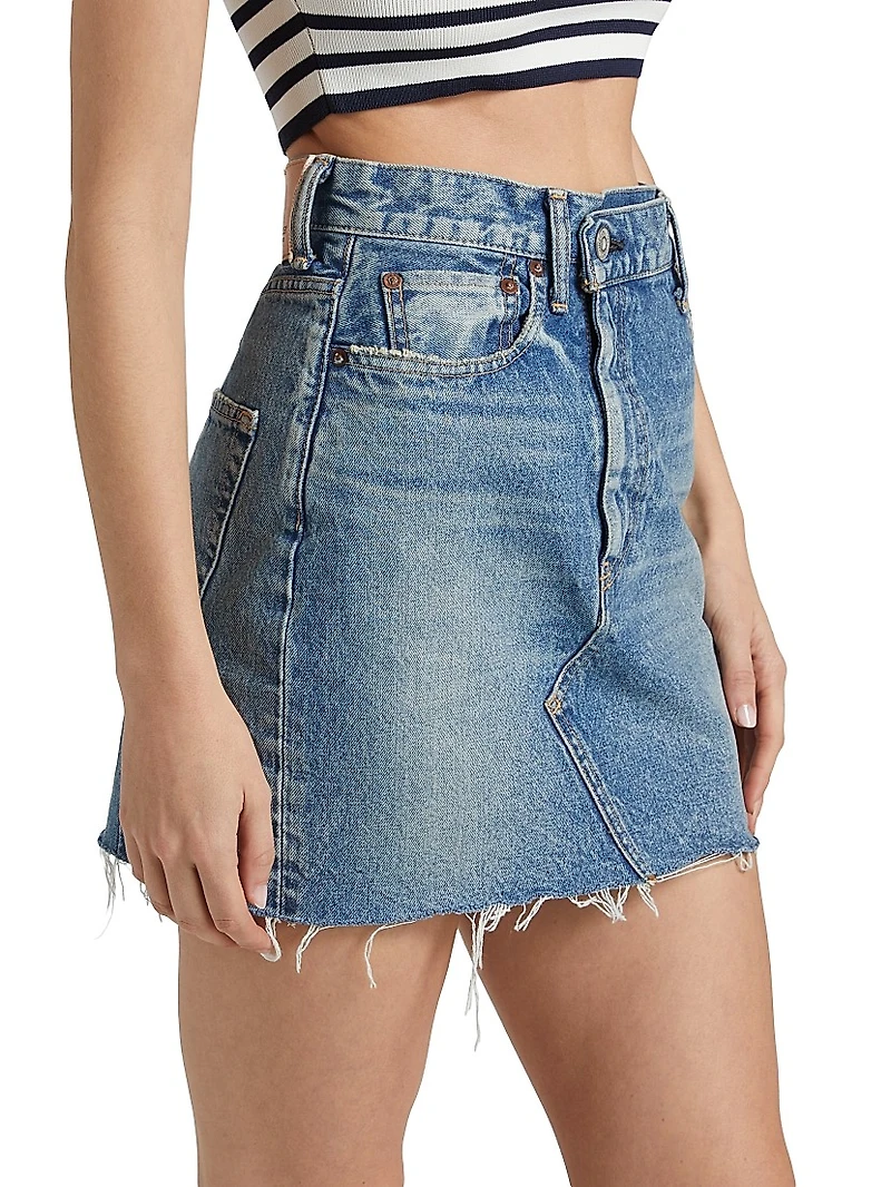 Thomoston Denim Miniskirt