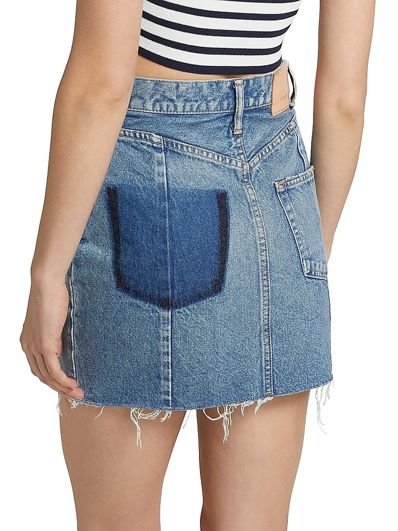 Thomoston Denim Miniskirt