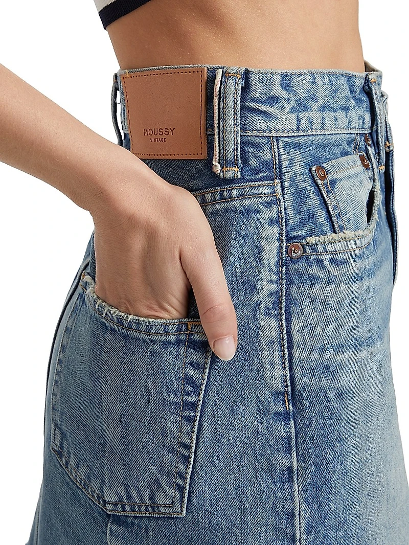 Thomoston Denim Miniskirt