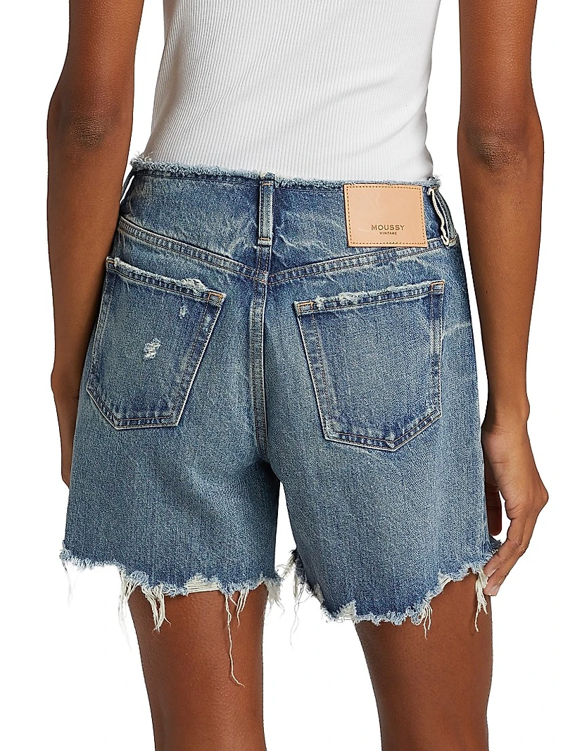 Ludlow Raw-Edge Shorts