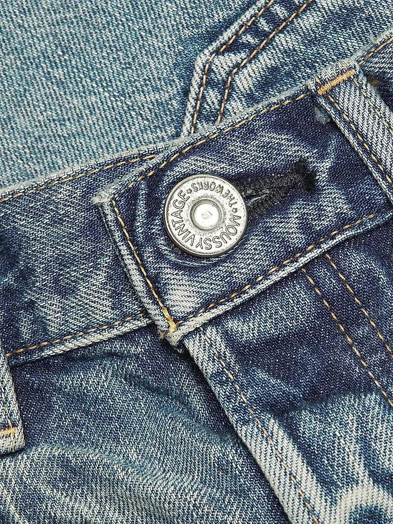 Douglaston Mid-Rise Denim Shorts