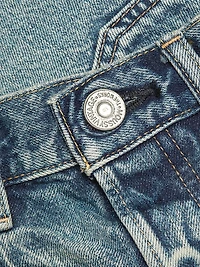 Douglaston Mid-Rise Denim Shorts