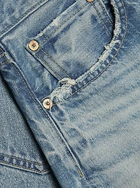 Bayville Mid-Rise Denim Shorts