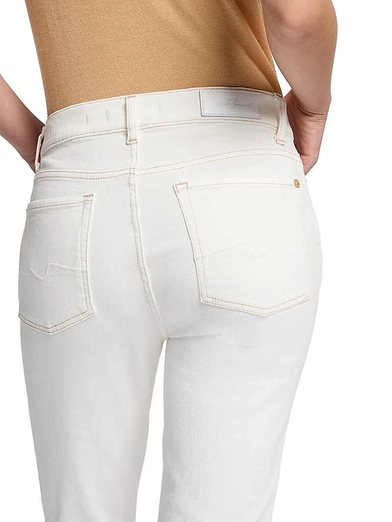 Daisy Mid-Rise Stretch Boot-Cut Jeans
