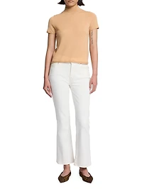 Daisy Mid-Rise Stretch Boot-Cut Jeans