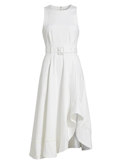 Zelda Belted Midi-Dress
