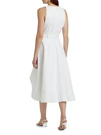 Zelda Belted Midi-Dress