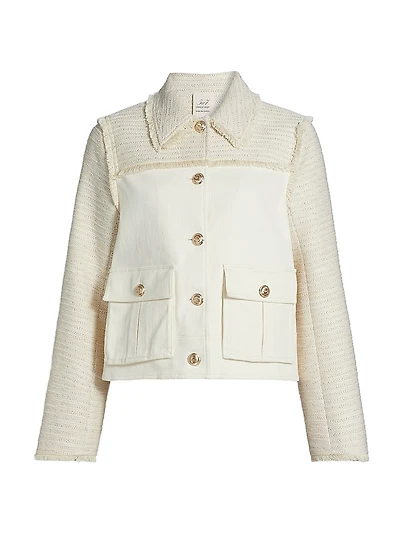 Liliana Braided Tweed Jacket