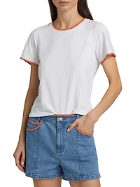 Crochet Shrunken T-Shirt