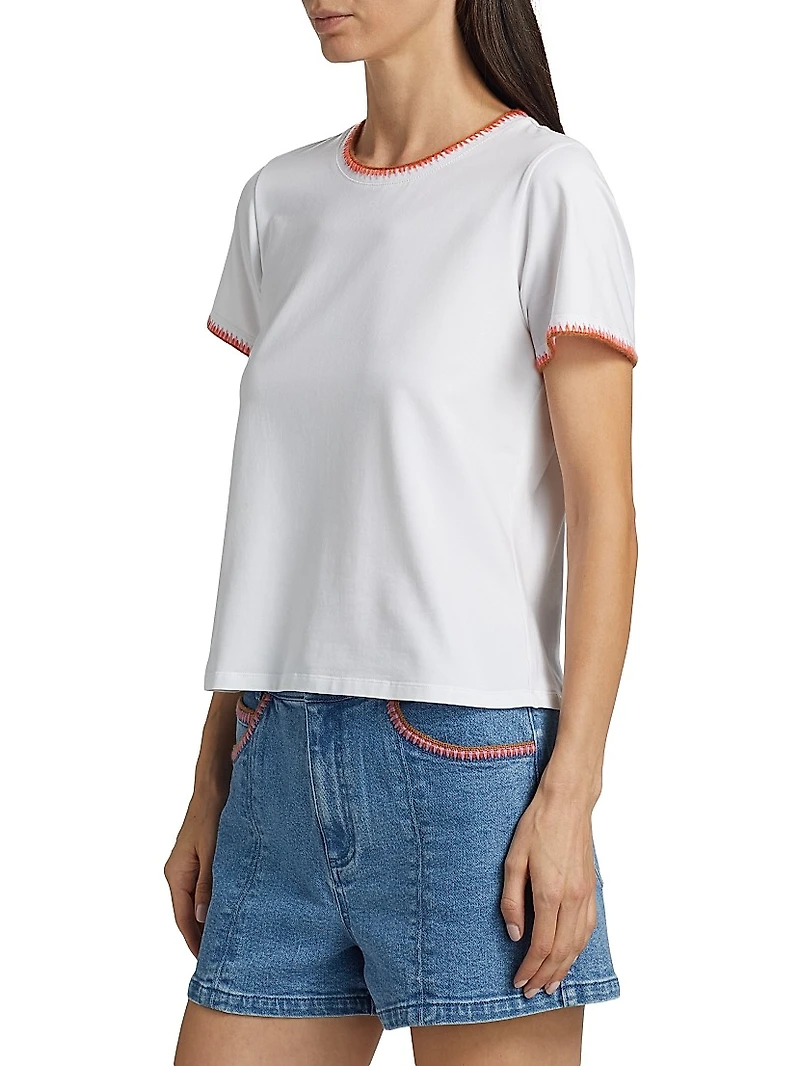 Crochet Shrunken T-Shirt