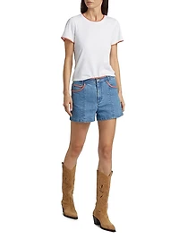 Crochet Shrunken T-Shirt