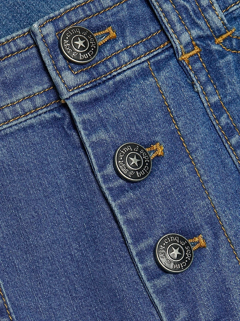 Mavis High-Rise Tapered-Leg Pants