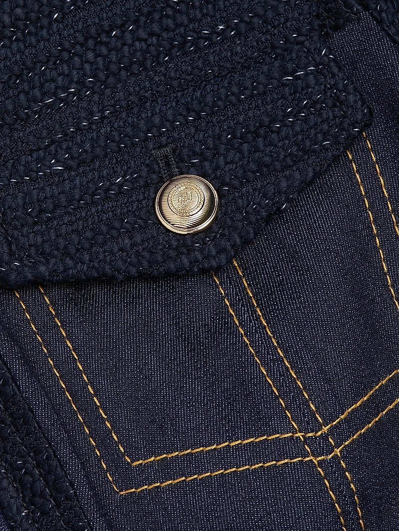 Layla Braided Tweed Minidress