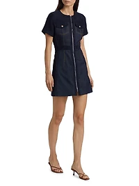 Layla Braided Tweed Minidress