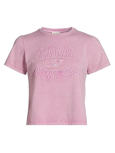 Logo Stretch-Cotton T-Shirt