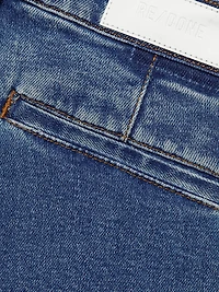 The Westley Mid-Rise Straight Ankle Jeans