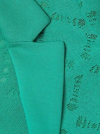 Plus Burnout Knit Jacket