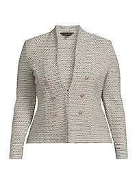 Plus Tweed Tailored Jacket