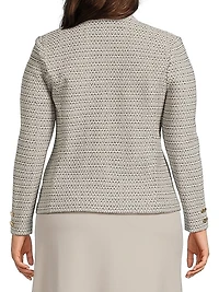 Plus Tweed Tailored Jacket