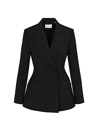 Calvary Twill Double Breasted-Blazer